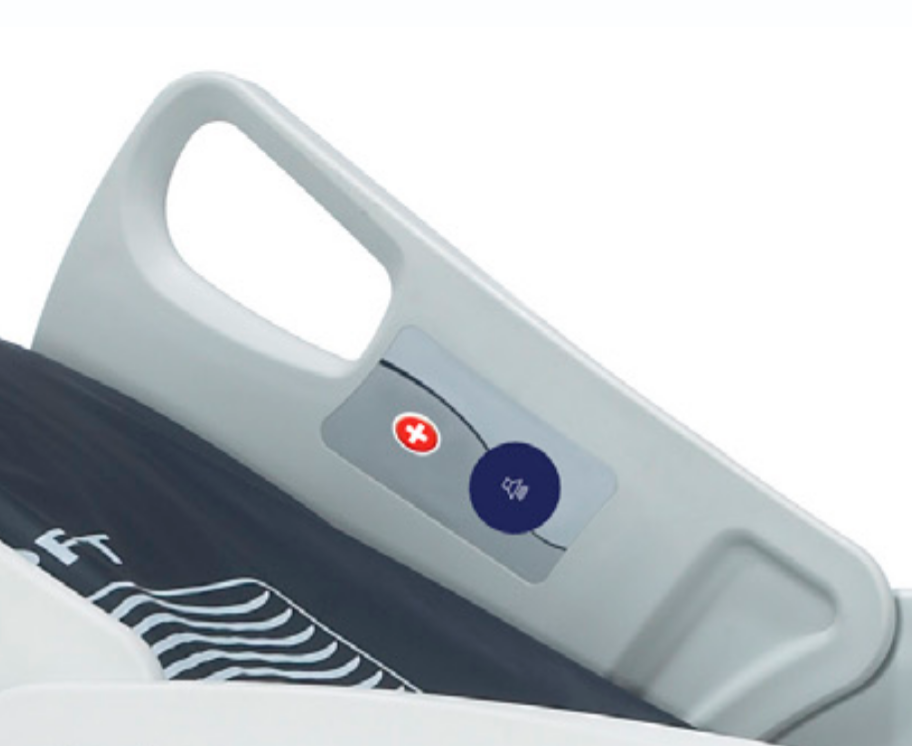 Left Head Siderail Assembly for Stryker InTouch