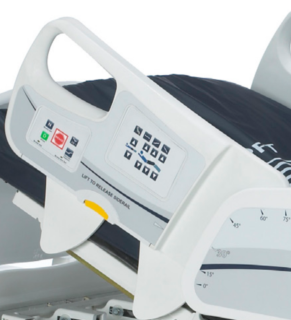 Right Head Siderail Assembly for Stryker InTouch