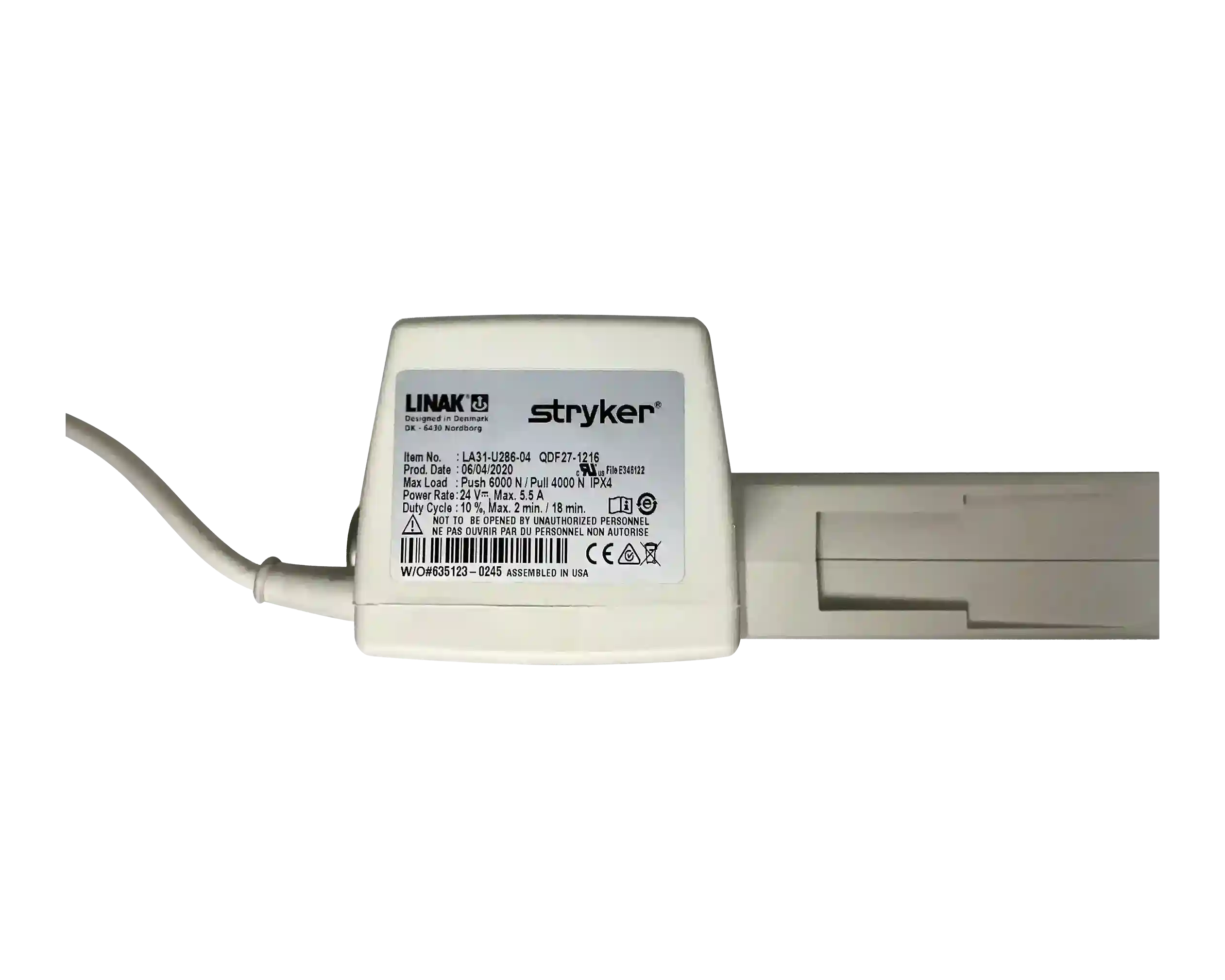 Actuator, Foot Section